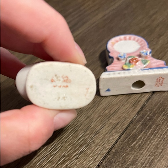 Vintage Made in Occupied Japan Set of 2 Decorative Collectables - Picture 4 of 11